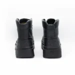 بوت cat چرم مشکی مردانه - Image 2