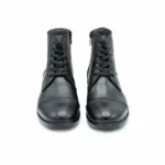 بوت چرم مردانه بغل زیپ مدل سهند - Image 4