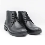 نیم بوت چرم بندار مدل استیون