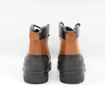 بوت cat چرم بنددار عسلی - Image 2