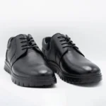 کفش چرم طبی مردانه بندی مدل آریو