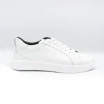 کفش ونس چرم مردانه سفید - Image 3