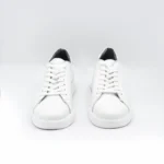 کفش ونس چرم مردانه سفید - Image 4