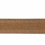 کمربند مردانه چرم دو دوخت قهوه ای با سگک کلاسیک - Image 2