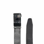 کمربند مردانه چرم گاومیش با سگک ریلی - Image 2